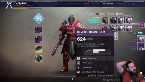 All the exotic drops are go-