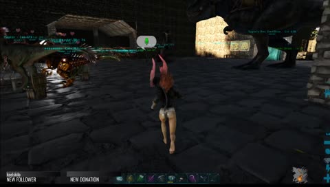 Being dragged around