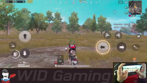 오토바이 완벽한착지