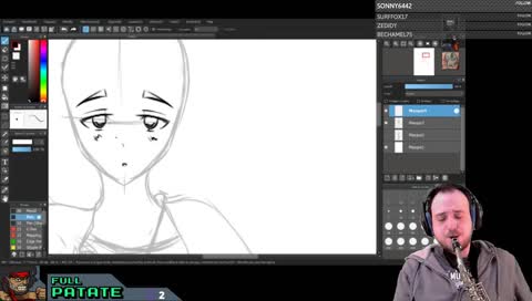 Papy bloupy qui joue en dormant :3