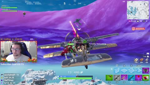 My plane now