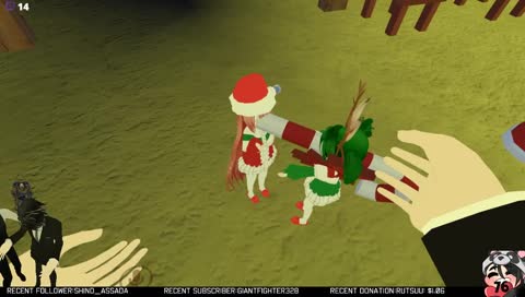 Sharpening a candy cane? 