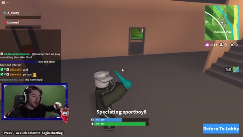 Jackerzy laughing at my joke