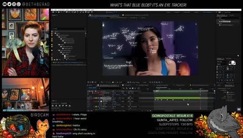 Birds a falling ahrd