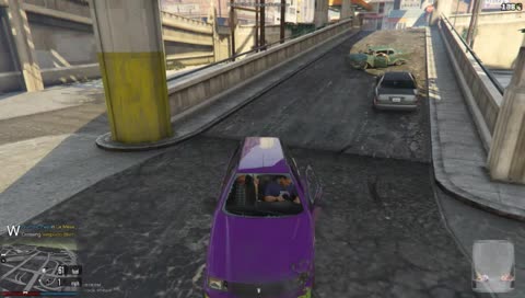 Get outta the car buddy...