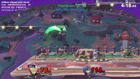 Shadius Ultra instinct.