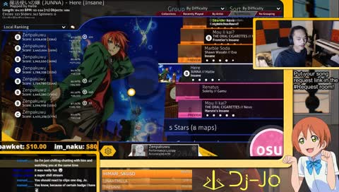 Jo talking about something I couldn't hear because of stream lag