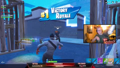 Duderds Victory dance