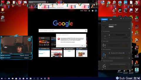 water faces pc is broken