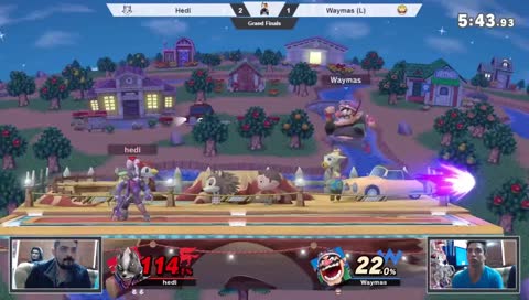 Smash@Las Retas Tampico Waymas combo 0 to death a Hedi