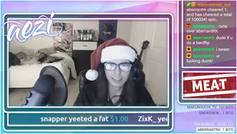 Streamer does an insane backflip