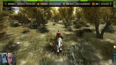 Riding through the treeeees