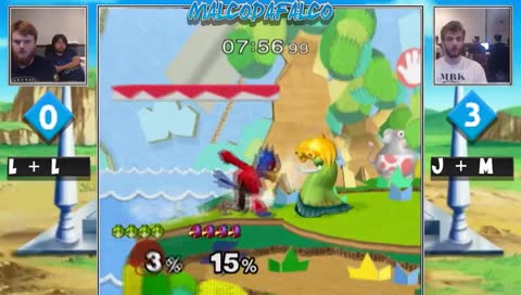 Sick Falco Combo On Peach