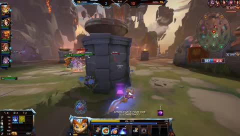 Écureuil vs minotaure 