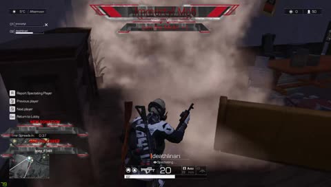 This is what I came into seeing, I didn't even know what game you were playing.