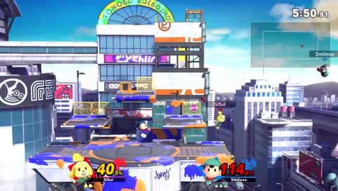 really bad kid plays ness and god plays isabelle