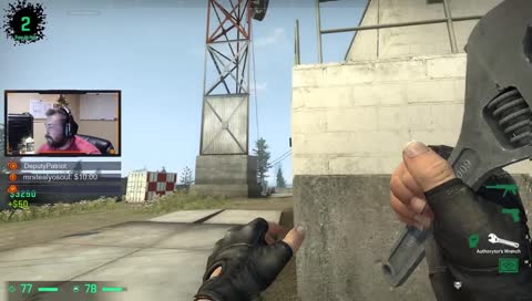 "I am the one who wrenches no need to run!!"