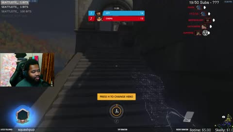 Tracer avoids 1-shot thanks to Healthpack