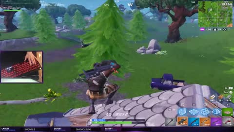 Aragence hits a sick nasty sniper shot on a calamity riding a quad crasher.