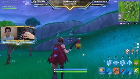 Missed the snipe but not the plane