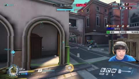 키보드에 문제가 있는 라인하르트