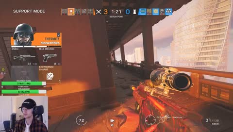 WHO'S PEEKING NINE?