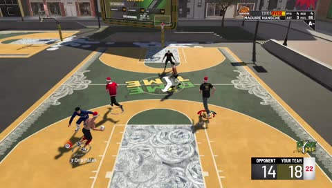 Taking over the court 