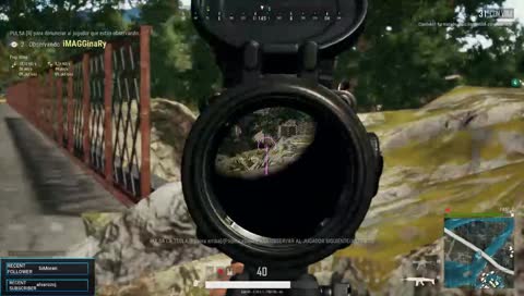 el mejor jugador del PUBG en acción xdxd