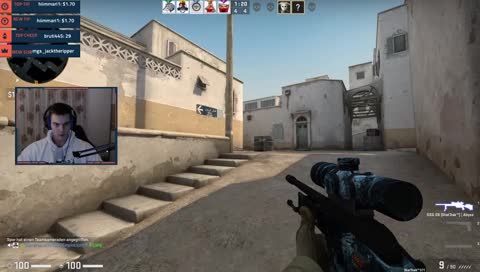jeder der mich holt drรผckt headshot