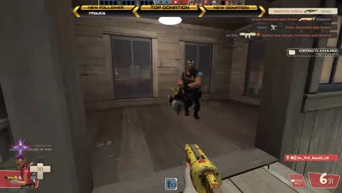 Pro Gaymer runs into a sawblade