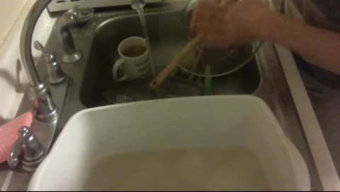 scrub the heck out of those dishes