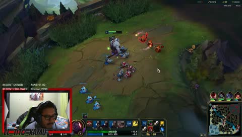 When vas a gankear y sales gankeado (honor a tigre)