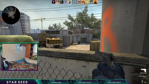 hes DECENT at best with deagle