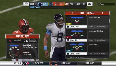 M19 4thn1 - TEN @ CLE