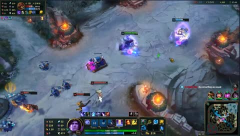 dia smurfing as usual