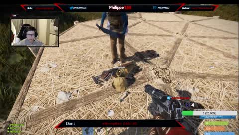 il sort et rentre des truc de son cul