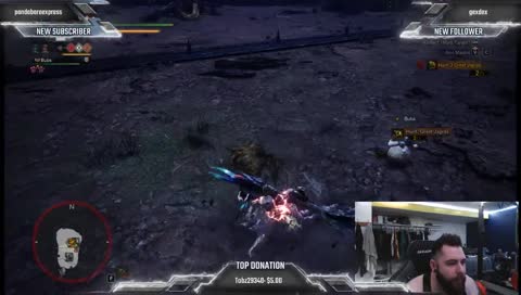 Voker vs. the tiniest Great Jagras LUL