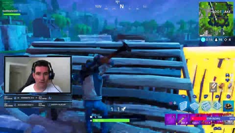 got killed in fortnite :P