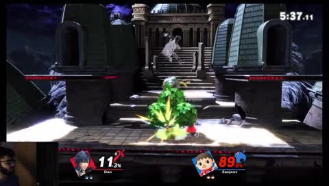 Trees are hard to hit