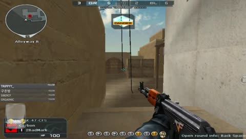 somehow nob clutched it
