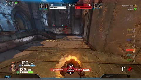 podwójny frag rail