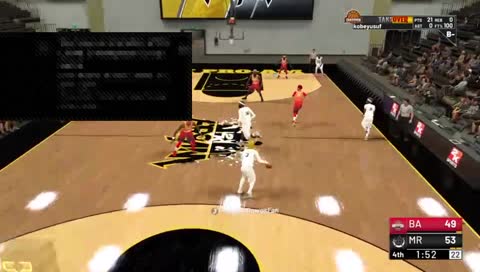 swinging on defense