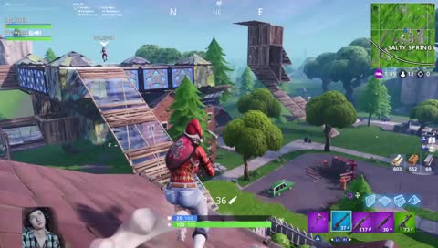 Snipes off quad in air 