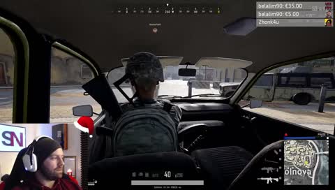 "Ich seh euch im Auto sterben"