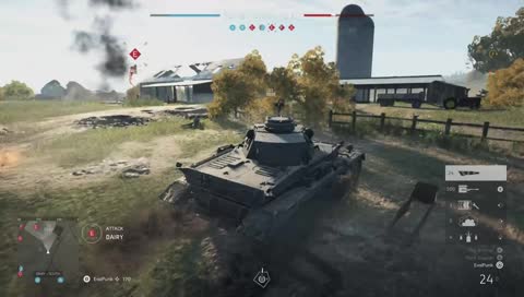 The chaos of war