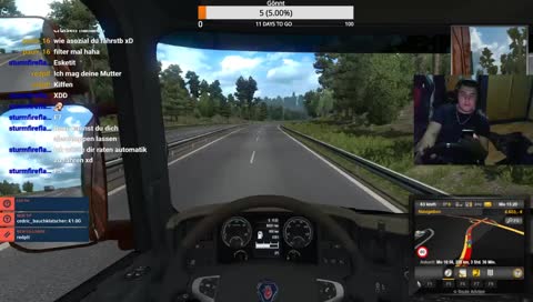 Fra... Luca am steuer das wird Teuer xD LUL