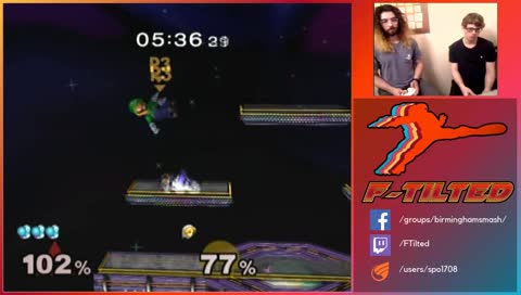 Nutty 3 stock Luigi comeback on Sheik