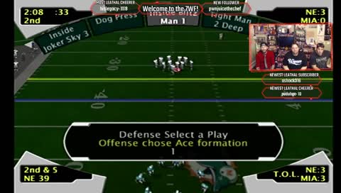 Rob with the touchdown!