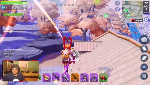 Trying to impress young girl