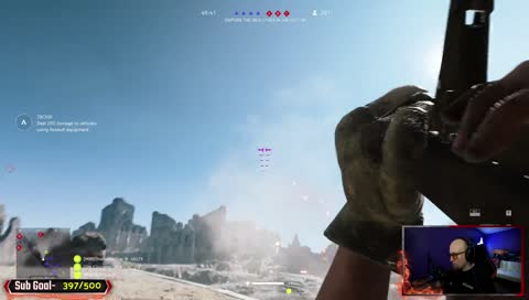 v1 to the face!